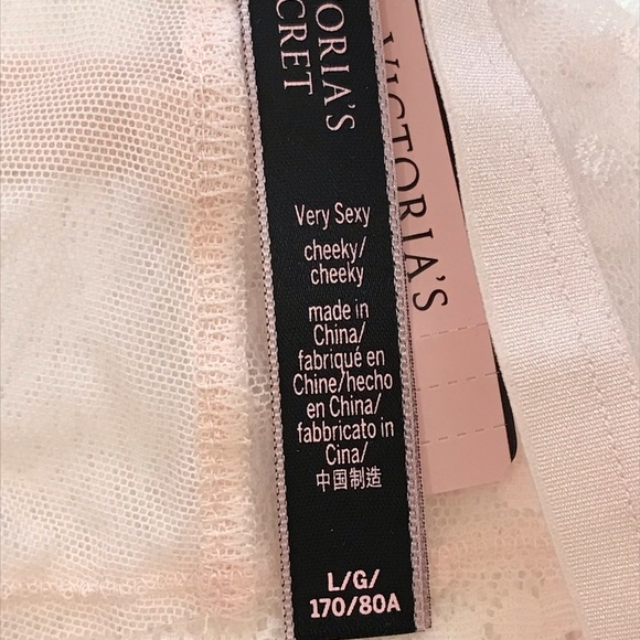 3 for $25 NWT VS Very Sexy Cheeky, Nude, L - Picture 5 of 6